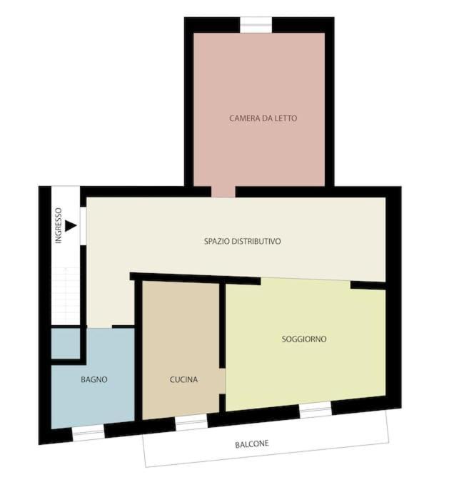Civico 7 - Appartamento Moderno E Rifinito Аричча Экстерьер фото